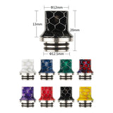 810 and 510 Drip Tip All in One! And a Slim-Slotted Tip?!? T3 Vape Accessories 810 Drip Tip Amber - Burnt Orange 