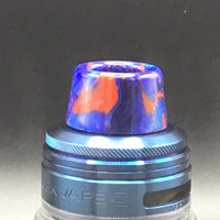 810 Coned Sloped drip Tip or Mouthpiece - and yes, more colors... T7 Vape Accessories 810 Drip Tip Blue with Red 