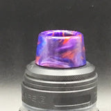 810 Coned Sloped drip Tip or Mouthpiece - and yes, more colors... T7 Vape Accessories 810 Drip Tip Purple with red and blue 