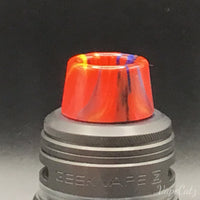 810 Coned Sloped drip Tip or Mouthpiece - and yes, more colors... T7 Vape Accessories 810 Drip Tip Red with Blue 