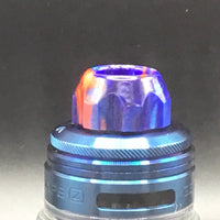 810 Gear Shaped Drip Tip or Mouth Piece, but really comfy... T8 Vape Accessories 810 Drip Tip Blue with Red 