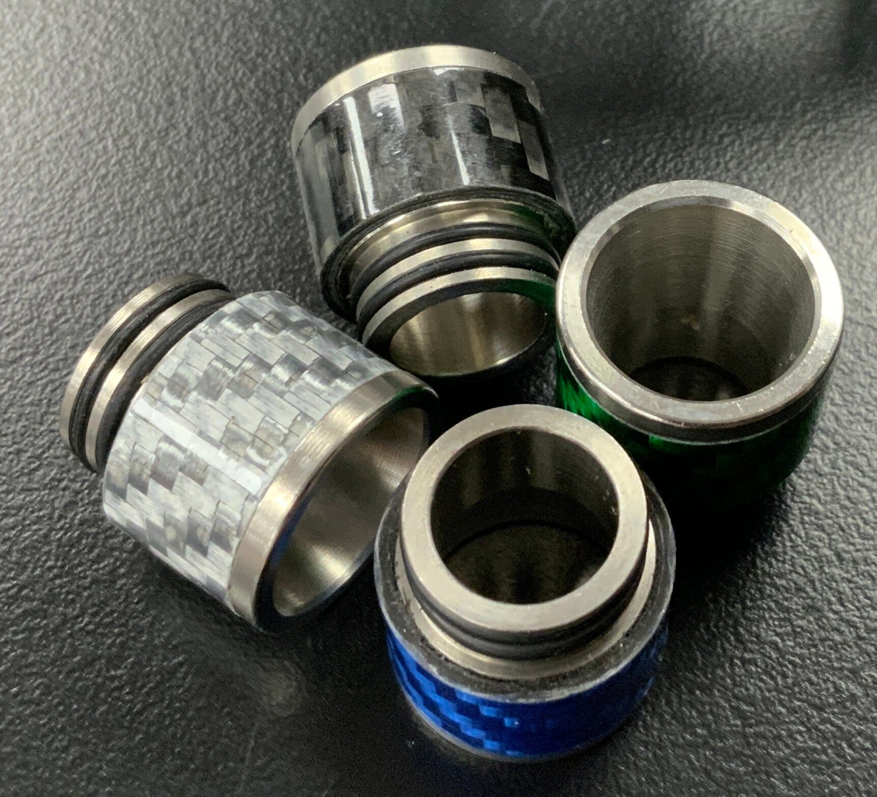 810 Heavy Duty Stainless Steel & Carbon Drip Tip V27 Vape Accessories 810 Drip Tip 