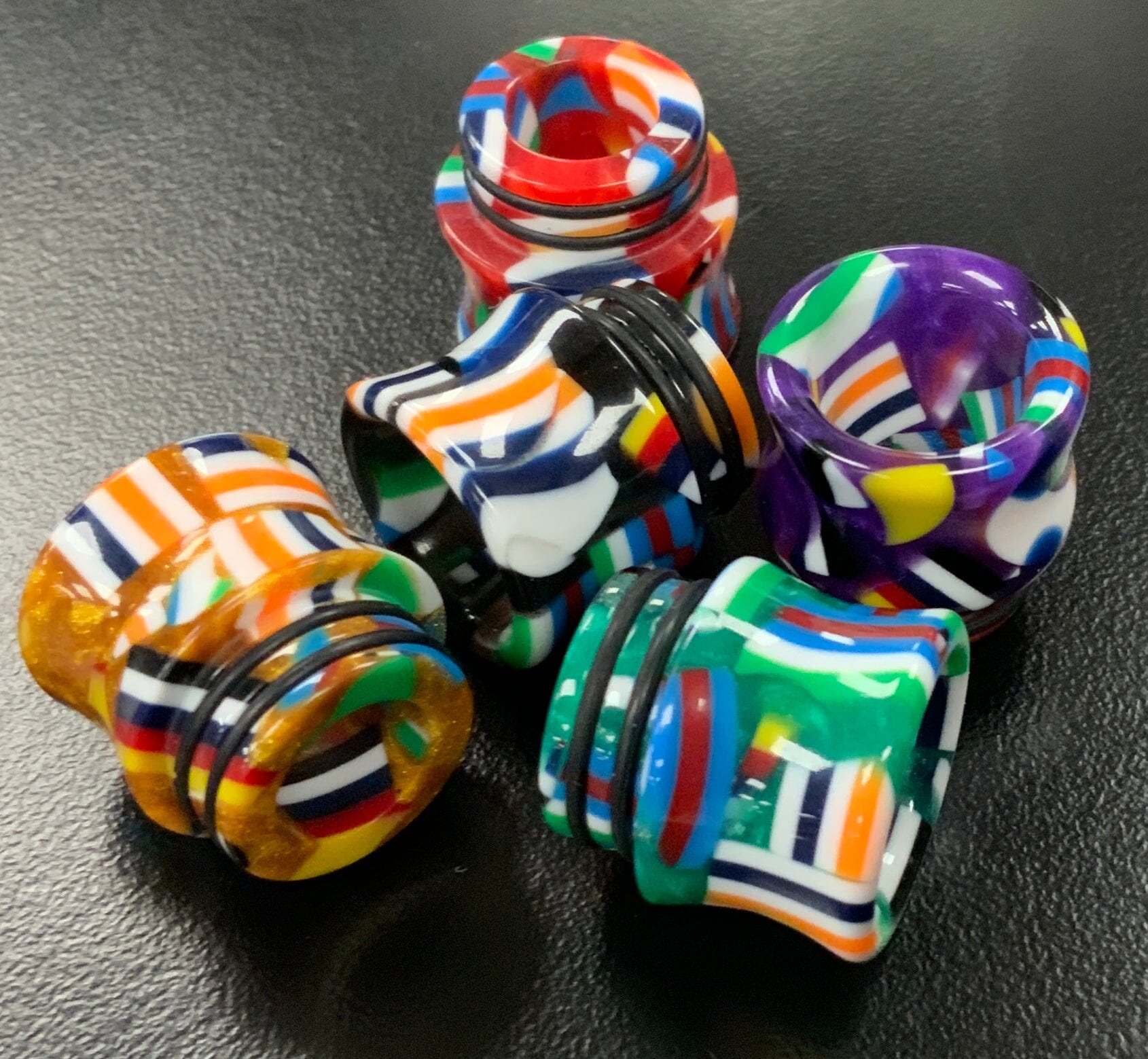 810 Resin Drip Tip - Geometric Fanatics Only! So many options! V21 Vape Accessories 810 Drip Tip 