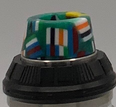 810 Resin Drip Tip - Geometric Fanatics Only! So many options! V21 Vape Accessories 810 Drip Tip Classic Dome Green Mix 