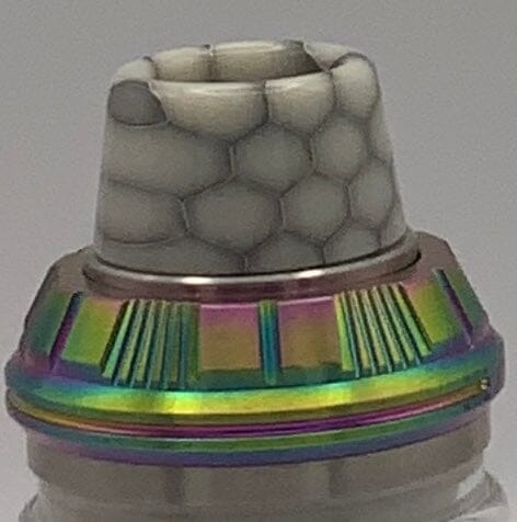 810 Resin Short & Shiny Drip Tip Mouthpiece...... and more.... B1 .1 Vape Accessories 810 Drip Tip White / Grey/ Off White 