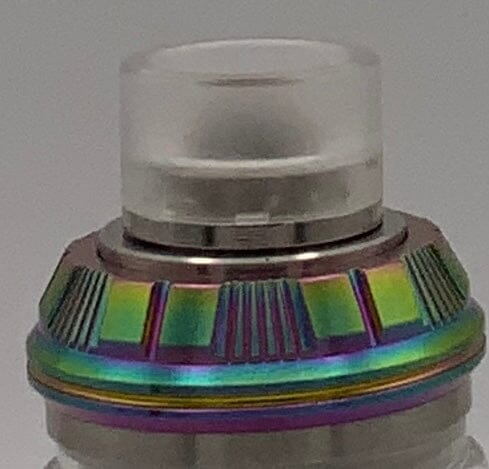 810 Resin & Stainless Steel Drip Tip T5 Vape Accessories 810 Drip Tip Smokey Clear 