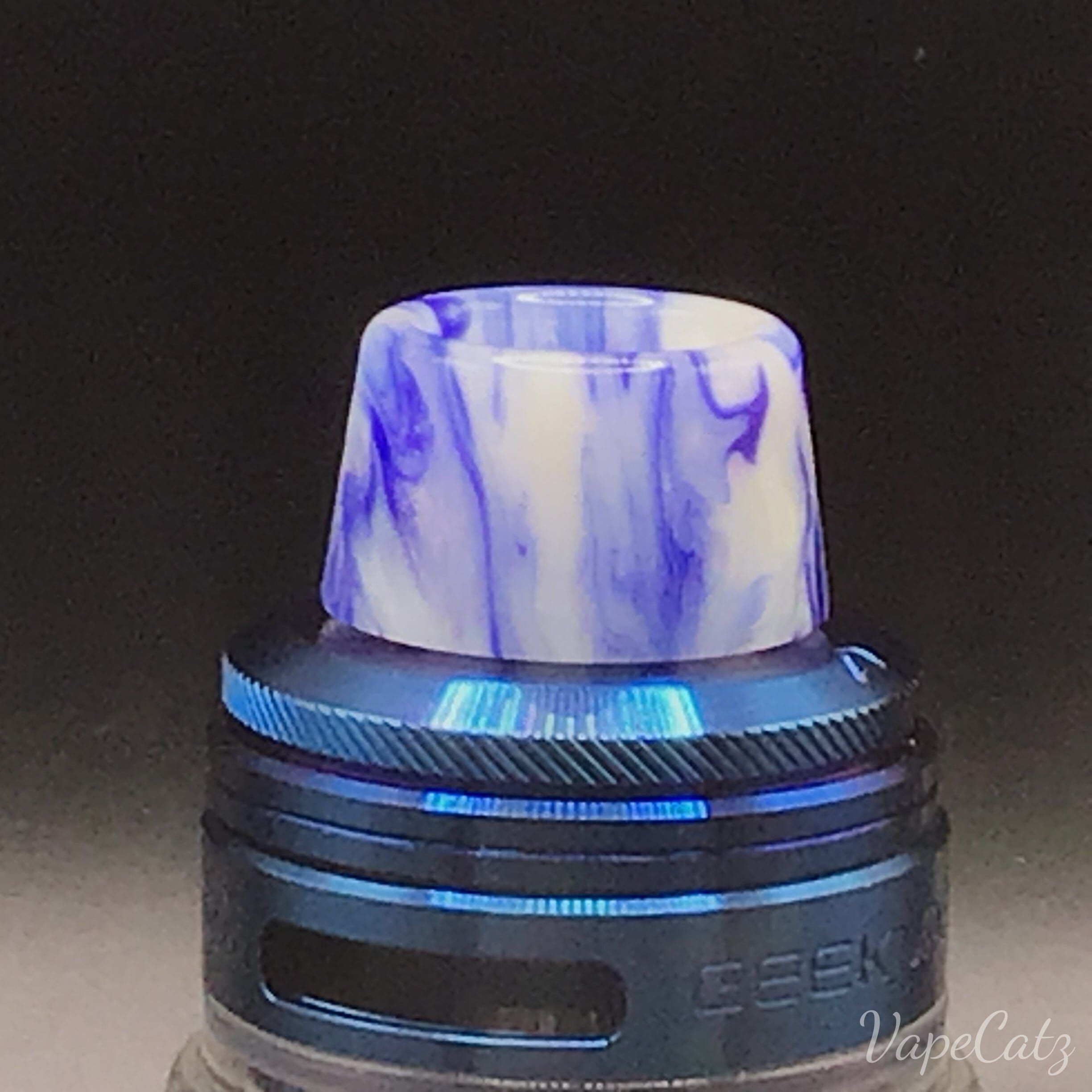 810 Sloped Cone Drip Tip or Mouthpiece - and yes, MORE COLORS!! T7 Vape Accessories 810 Drip Tip Blue and White 