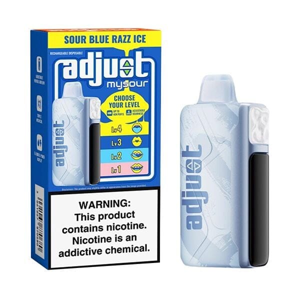 Adjust Disposables Disposable Wicked & Vivi's House Sour Blue Razz Ice 