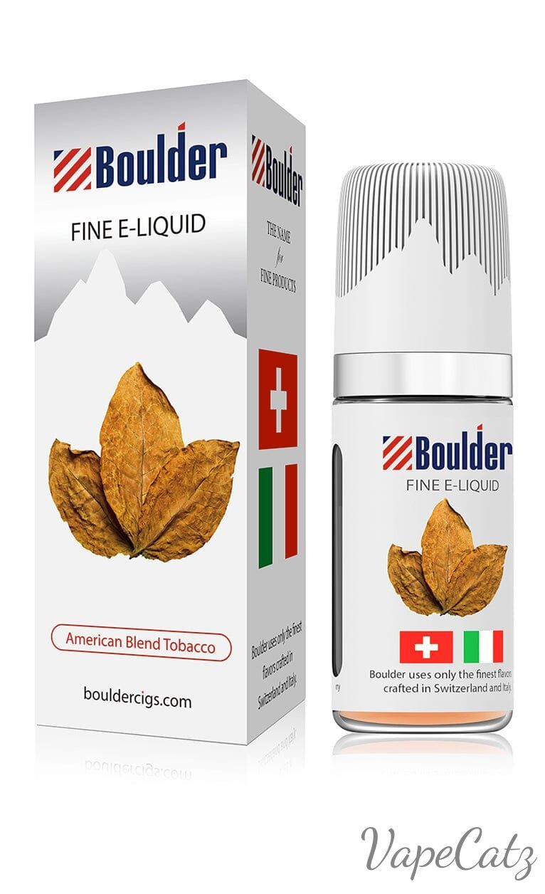American Blend Tobacco E-Liquid Boulder 