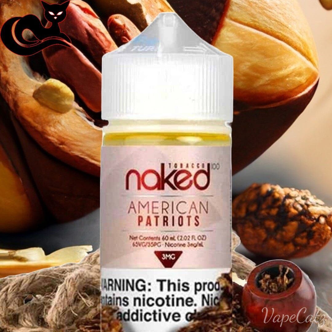 American Patriot's E-Liquid Naked 