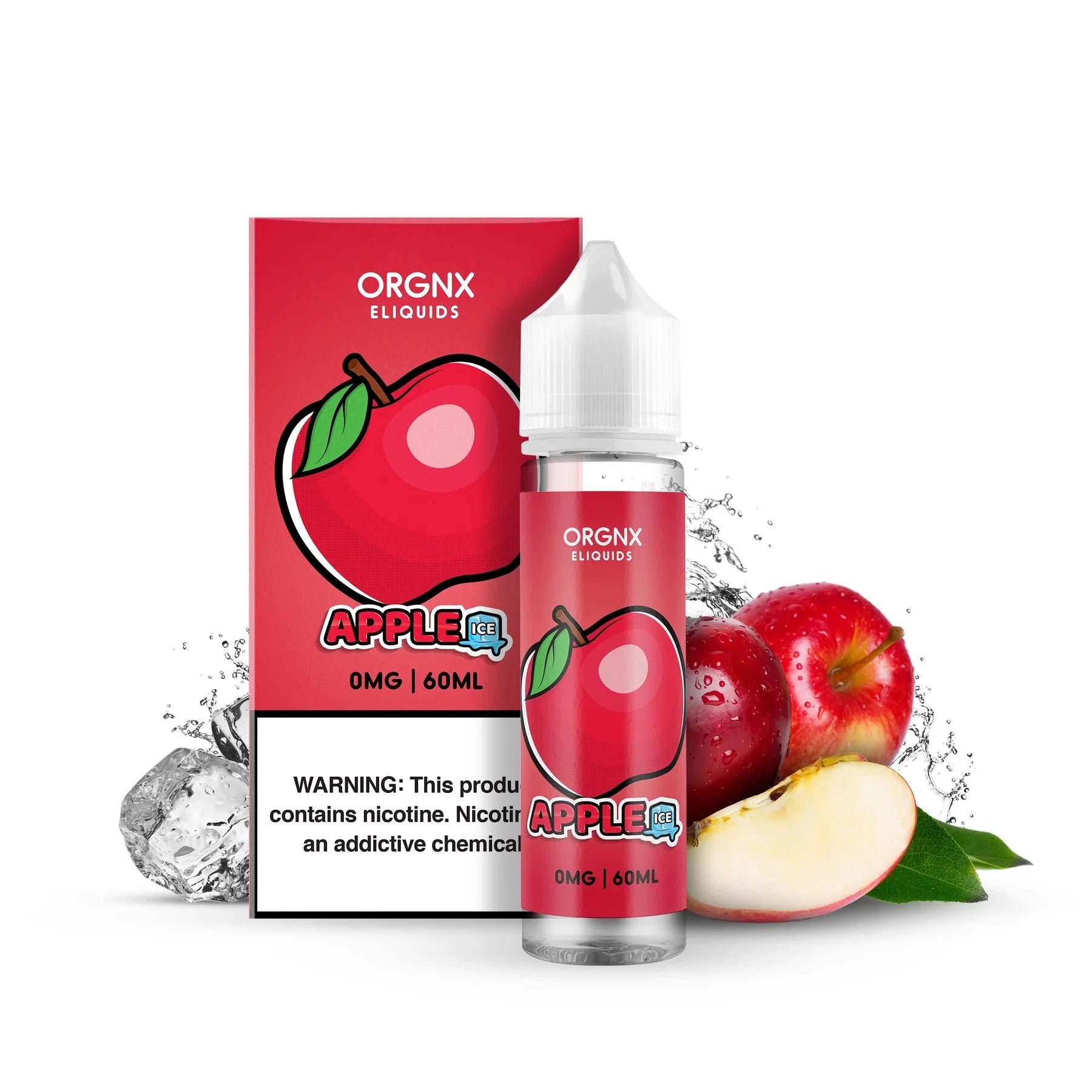 Apple Ice E-Liquid 60mL E-liquid ORGNX 