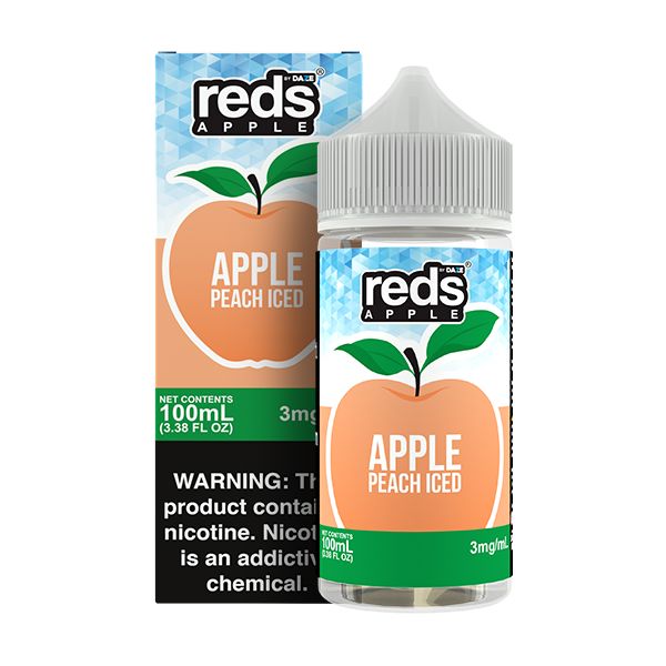 Apple Peach Iced E-Liquid Reds Apple Ejuice 
