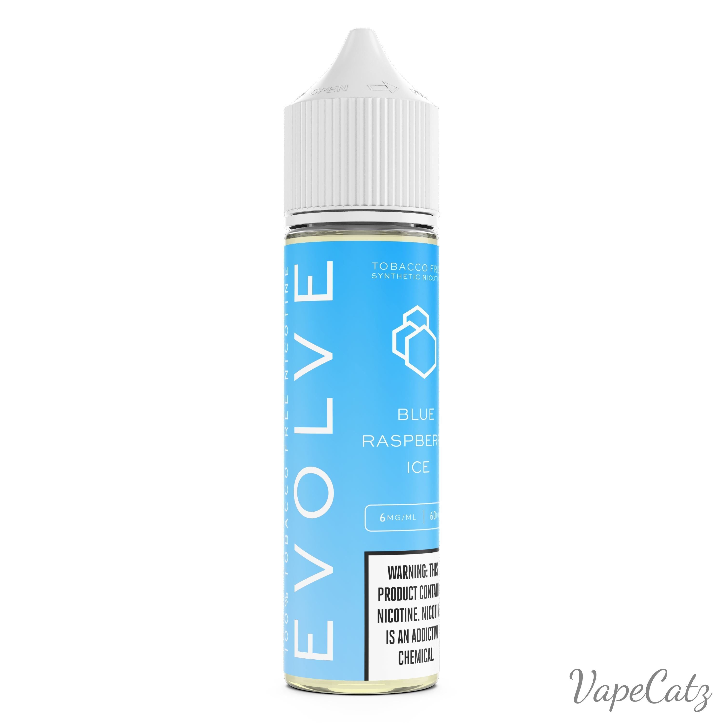 Blue Raspberry Ice E-Liquid Evolve 