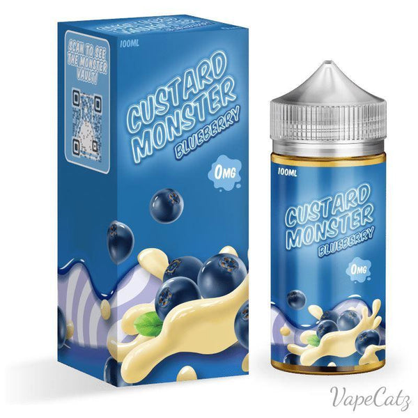 Blueberry Custard Monster Custard Monster  - Wicked & Vivi's House - Vape Catz