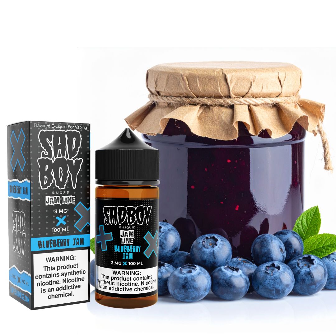 Blueberry Jam E-Liquid Sadboy 