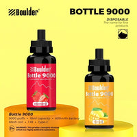Boulder Bottle 9000 Disposable Vape Disposable Boulder Dispo Strawberry 