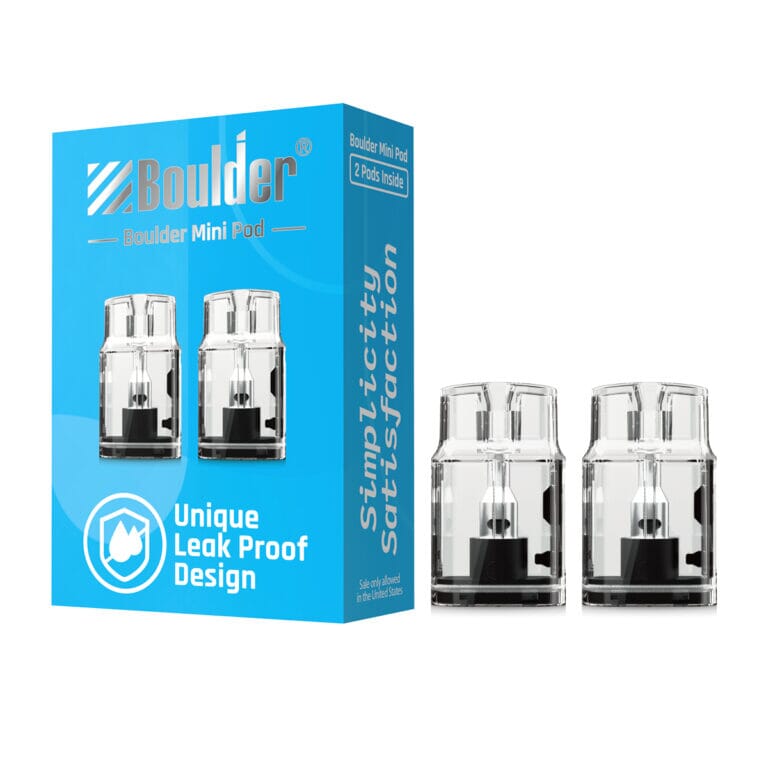 Boulder Mini Pod Kit Classic Collection Boulder The Boulder Mini Replacement Pod 