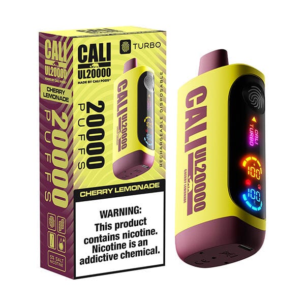 Cali UL20000 Turbo Disposable Wicked & Vivi's House Cherry Lemonade 