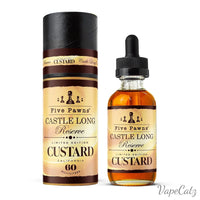 Castle Long Reserve - Custard Edition E-Liquid Five Pawns 0mg 