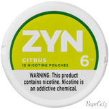 Citrus Pouches Zyn 6mg 