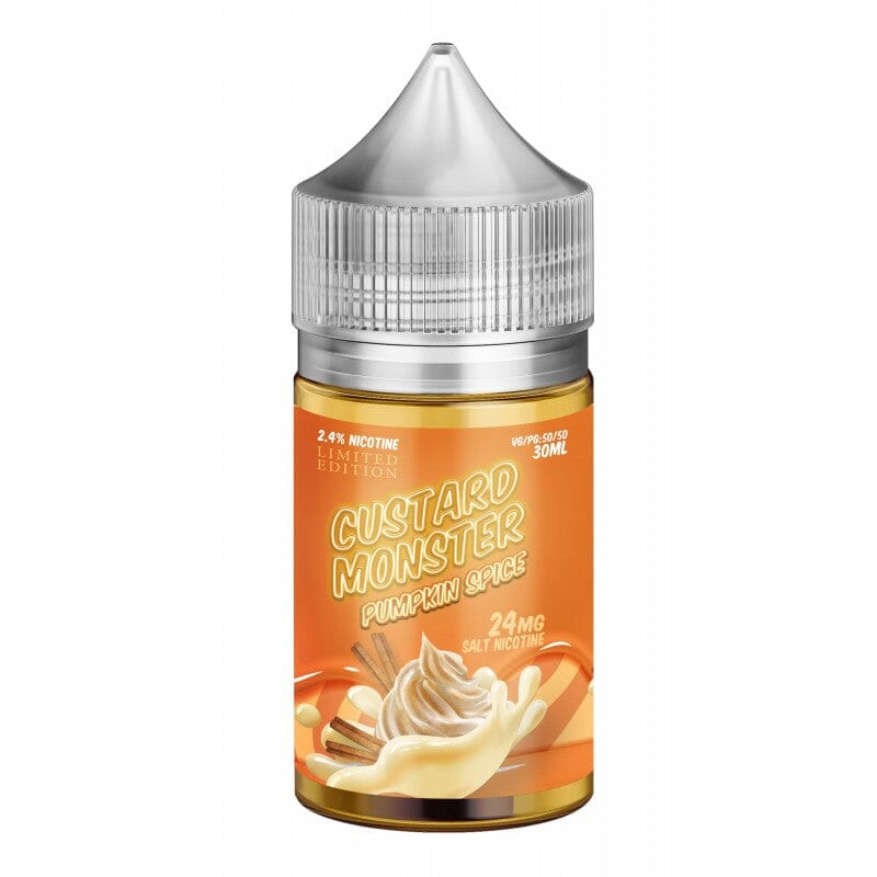 Custard Monster Salt High Content Salt E-Liquid High Content Salt E-Liquid 24mg Custard Pumpkin Spice 