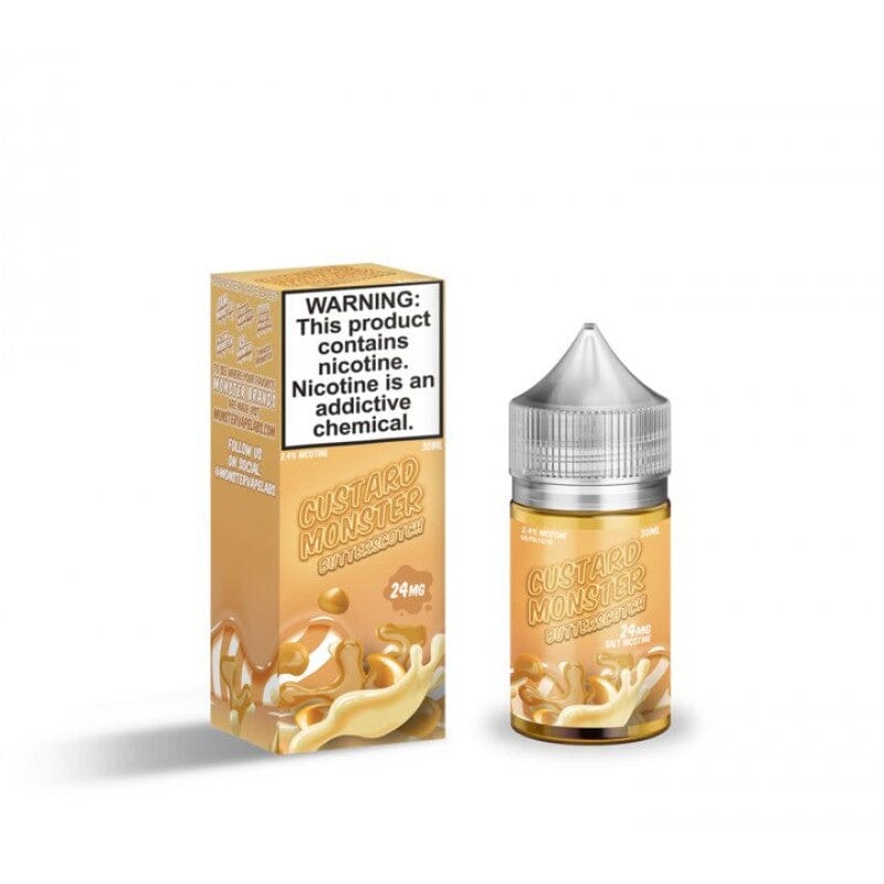 Custard Monster Salt High Content Salt E-Liquid High Content Salt E-Liquid 24mg Custard Vanilla 