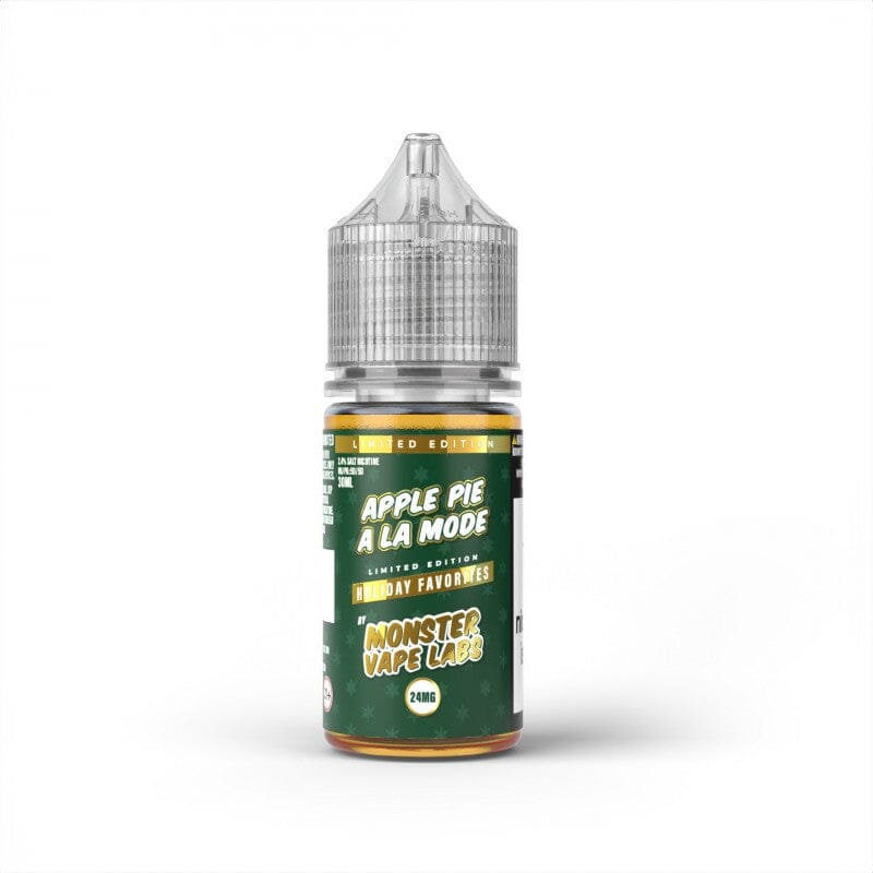 Custard Monster Salt High Content Salt E-Liquid High Content Salt E-Liquid 24mg Holiday Favorites - Apple Pie A La Mode 