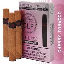 Elf Ecigar Disposable Wicked & Vivi's House Cherry Tobacco - 3 pack 
