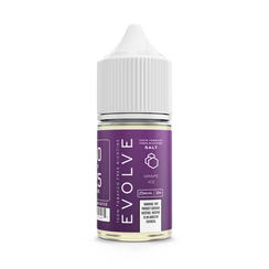 Evolve High Content Salt E-Liquid High Content Salt E-Liquid Grape Ice 25mg 