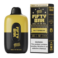Fifty Bar USA Made Disposable Fifty Bar Butterbean 