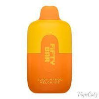 Fifty Bar USA Made Disposable Fifty Bar Mango Melon Ice 