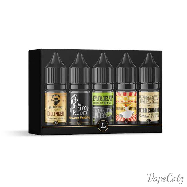 Five Pawns Flavor Sample Pack E-Liquid Five Pawns The Legacy Collection 