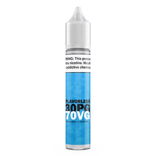 Flavorless or UnFlavored Clear 70VG 30PG Thicker E-Liquid DashVapes 