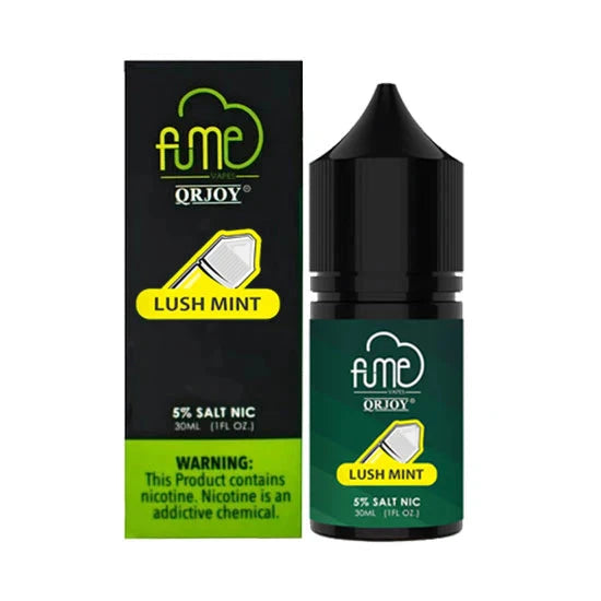 FUME E-Juice l Salt Nicotine 5% Nic 30 ML High Content Salt E-Liquid High Content Salt E-Liquid Lush Mint 