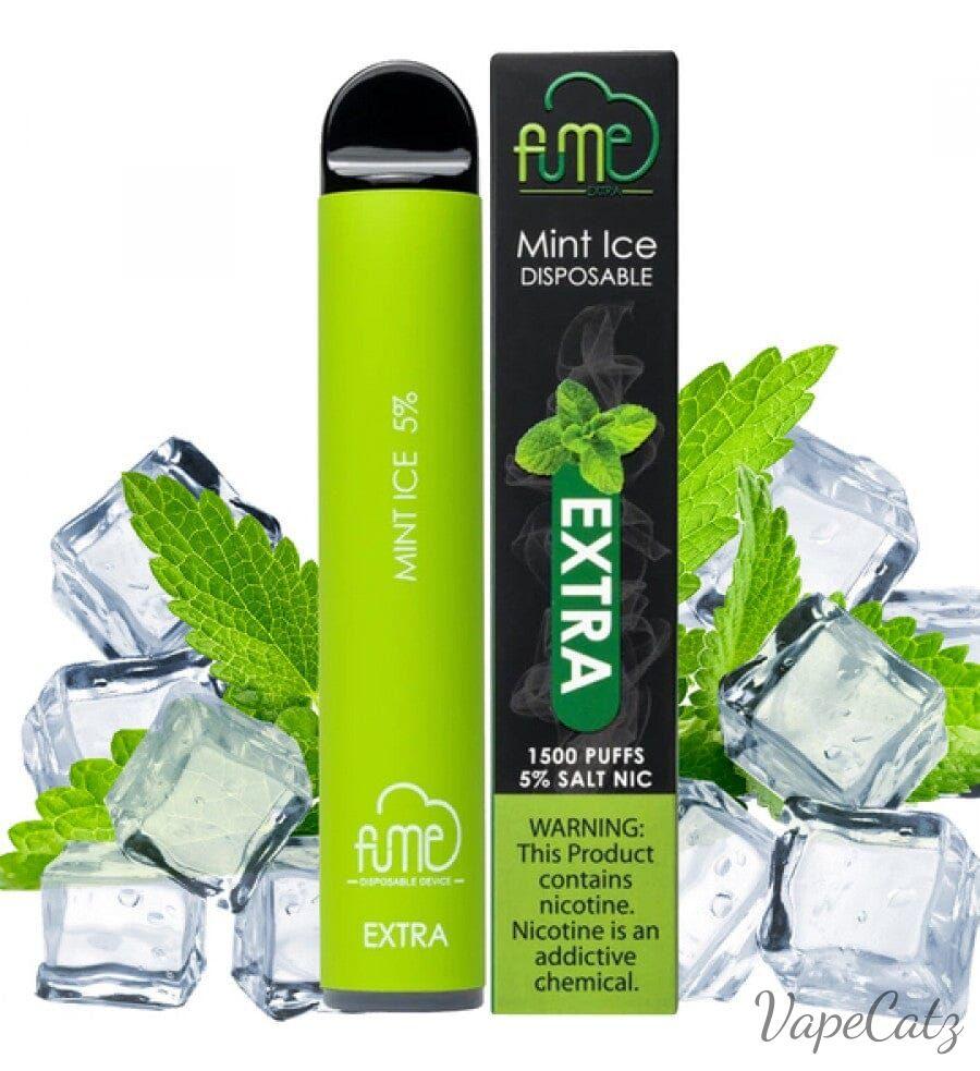 Fume Extra or Ultra Disposable Vape Disposable Fume Extra Ice Mint 