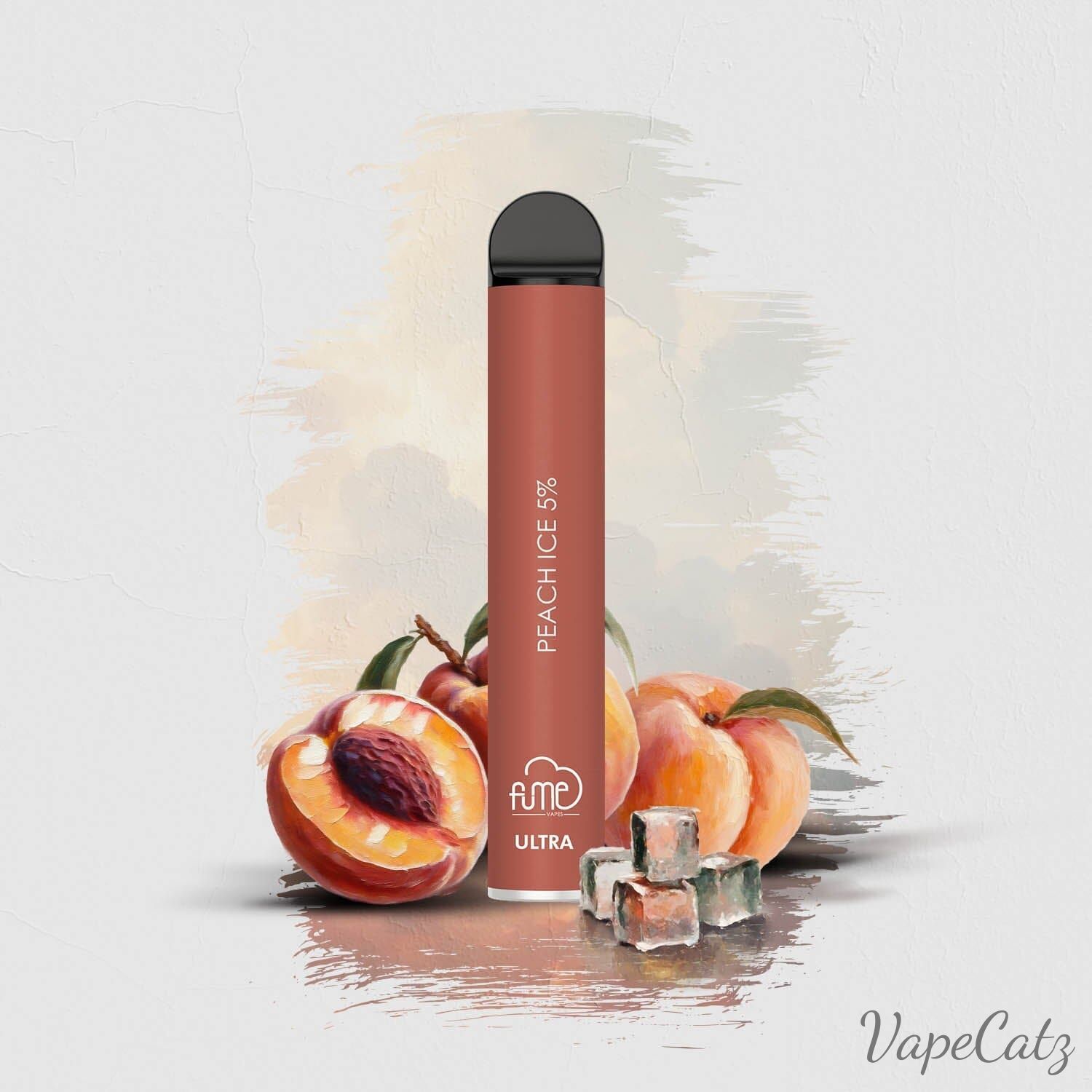 Fume Extra or Ultra Disposable Vape Disposable Fume Ultra PEACH ICE 