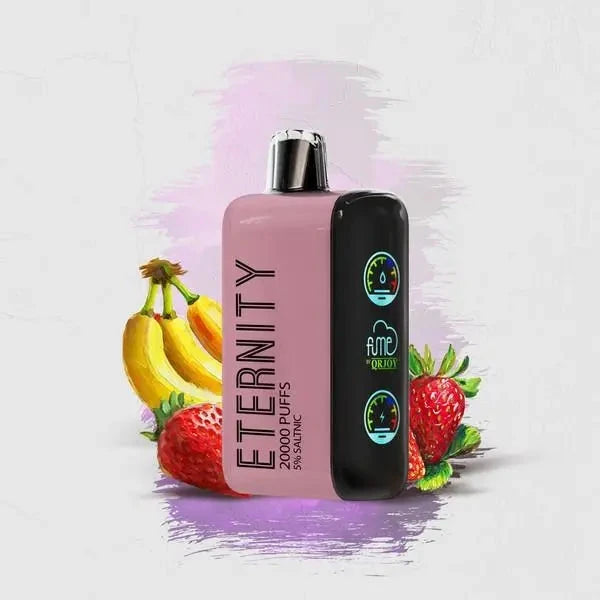 Fume Infinity/Eternity Disposable Vape Disposable Fume Strawberry Banana Eternity 
