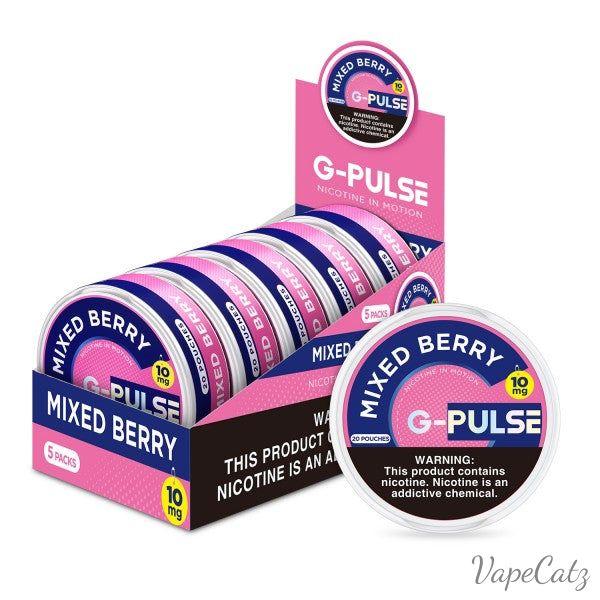 G - Pulse Pouches Pouches G Pulse Mixed Berry 6mg Single Can 