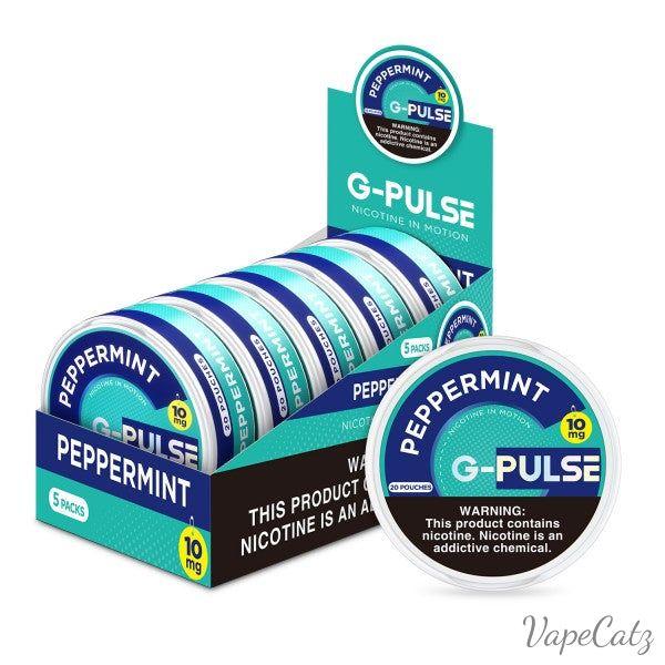 G - Pulse Pouches Pouches G Pulse Peppermint 6mg Single Can 