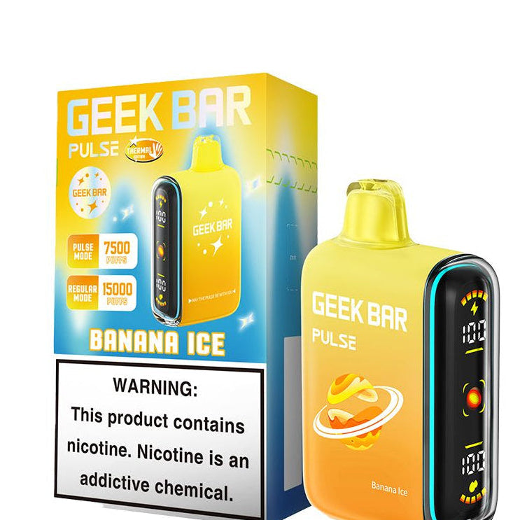 Geek Bar Pulse Disposable Wicked & Vivi's House Banana Ice 