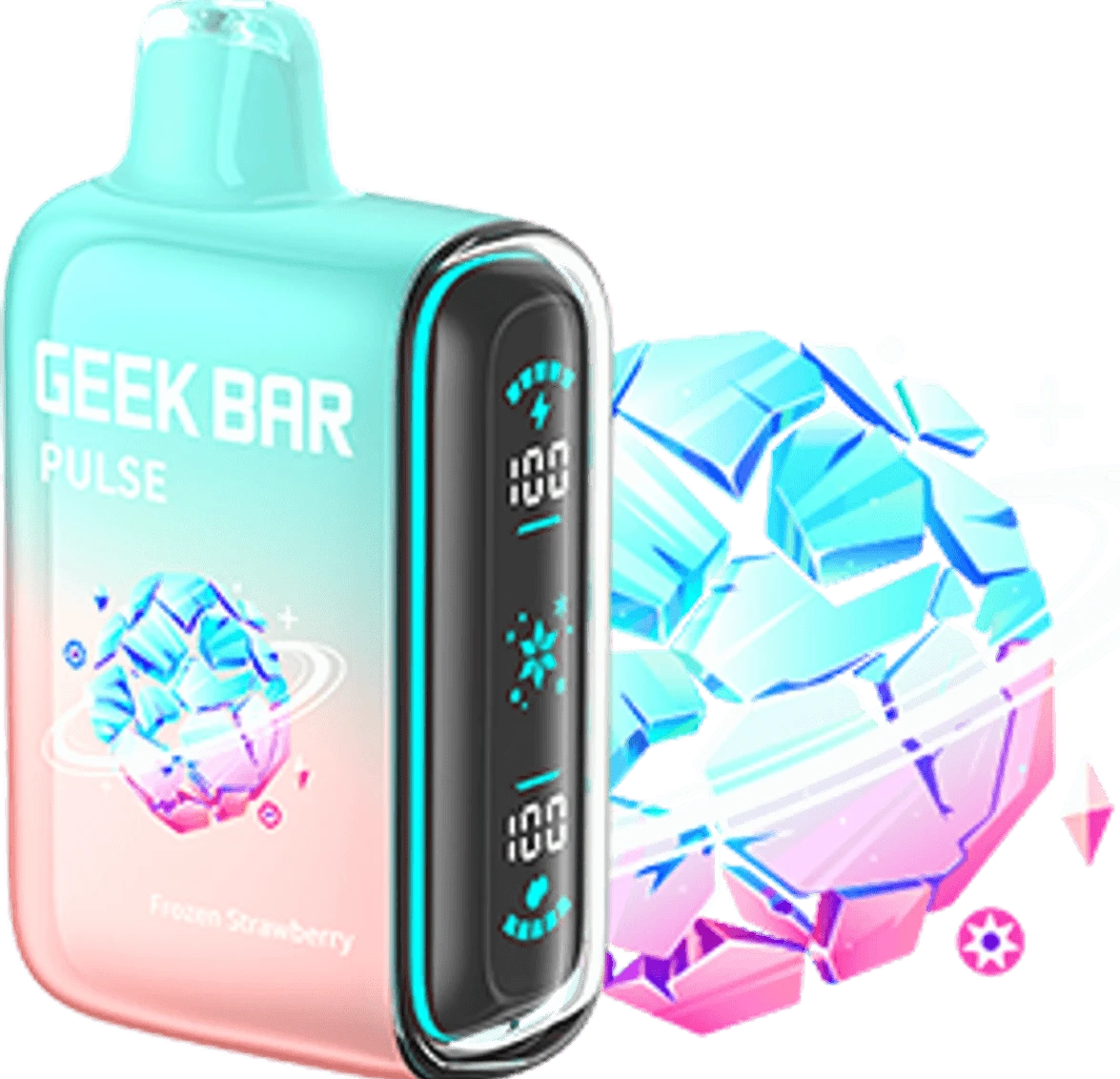 Geek Bar Pulse Disposable Wicked & Vivi's House Frozen Strawberry 