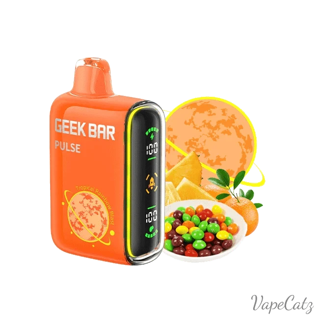 Geek Bar Pulse Disposable Wicked & Vivi's House Tropical Rainbow Blast 