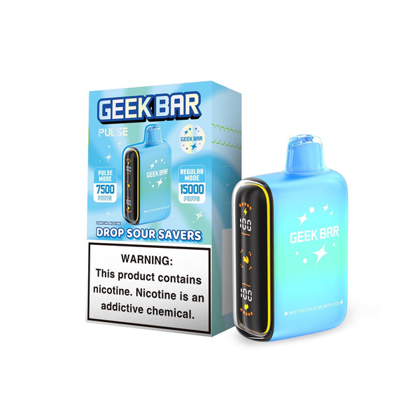 Geek Bar Pulse Savers Edition Disposable Wicked & Vivi's House Drop Sour Savers 