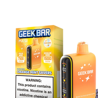 Geek Bar Pulse Savers Edition Disposable Wicked & Vivi's House Orange Mint Savers 