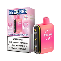 Geek Bar Pulse Savers Edition Disposable Wicked & Vivi's House Wild Berry Savers 