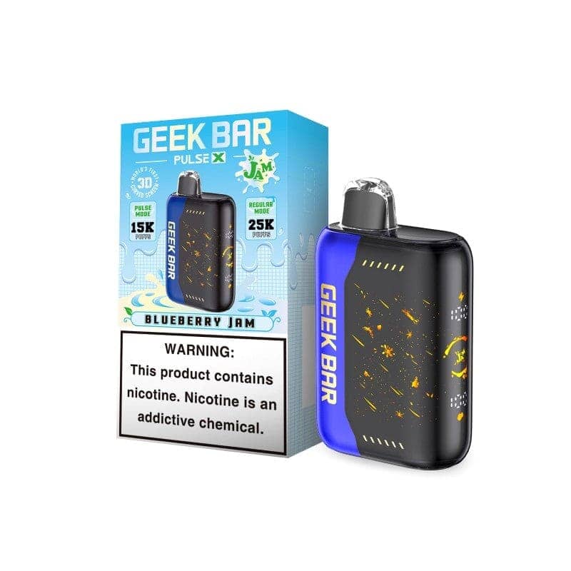 Geekbar X Pulse Jam Disposable e cig Source, LLC Blueberry jam 