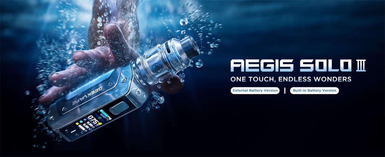 Geekvape Aegis Solo 3 (S100) Mod Kit with Z Subohm Tank 3000mAh 5.5ml Classic Collection Classic Collection 