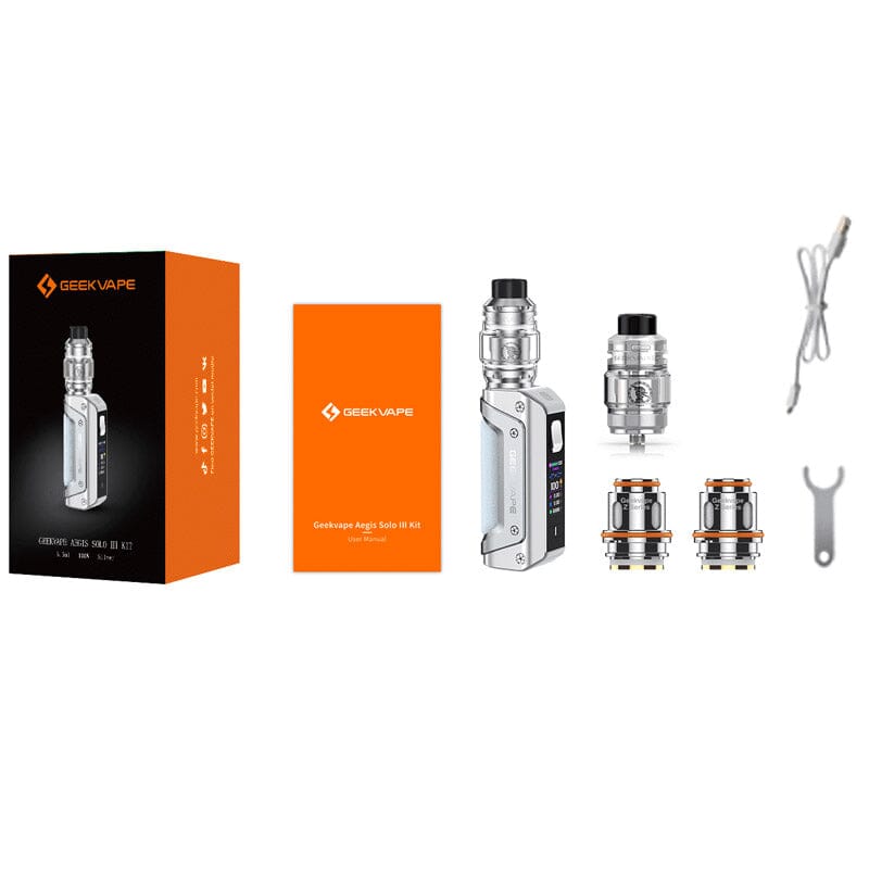 Geekvape Aegis Solo 3 (S100) Mod Kit with Z Subohm Tank 3000mAh 5.5ml Classic Collection Classic Collection 