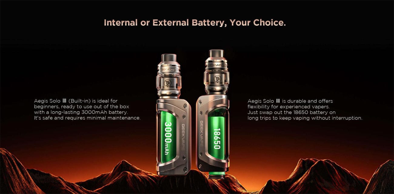 Geekvape Aegis Solo 3 (S100) Mod Kit with Z Subohm Tank 3000mAh 5.5ml Classic Collection Classic Collection 