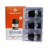 Geekvape Q Pod Cartridge for Sonder Q Kit / Wenax Q Kit / AQ Kit / Digi-Q Kit / Wenax Q Mini Coil Geekvape 